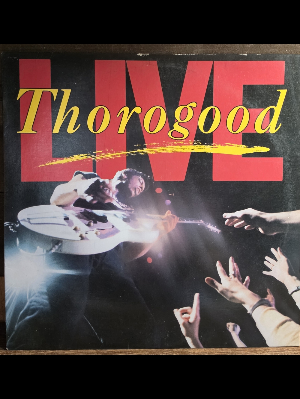 George Thorogood & The Destroyers,Live 1986 Vinyl Record,Bad To The Bone